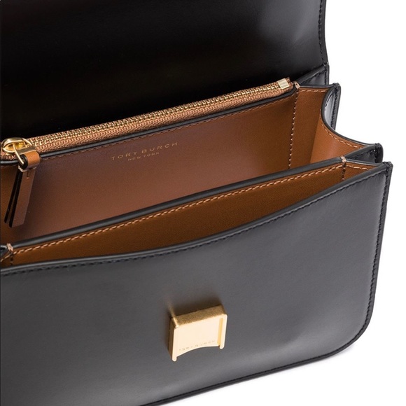 *SOLD* Tory Burch Logo Shoulder Bag Like NEW - Picture 9 of 12